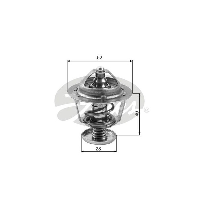 GATES Thermostat, Kühlmittel TH24782G1