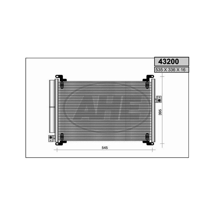 AHE Kondensator, Klimaanlage 43200