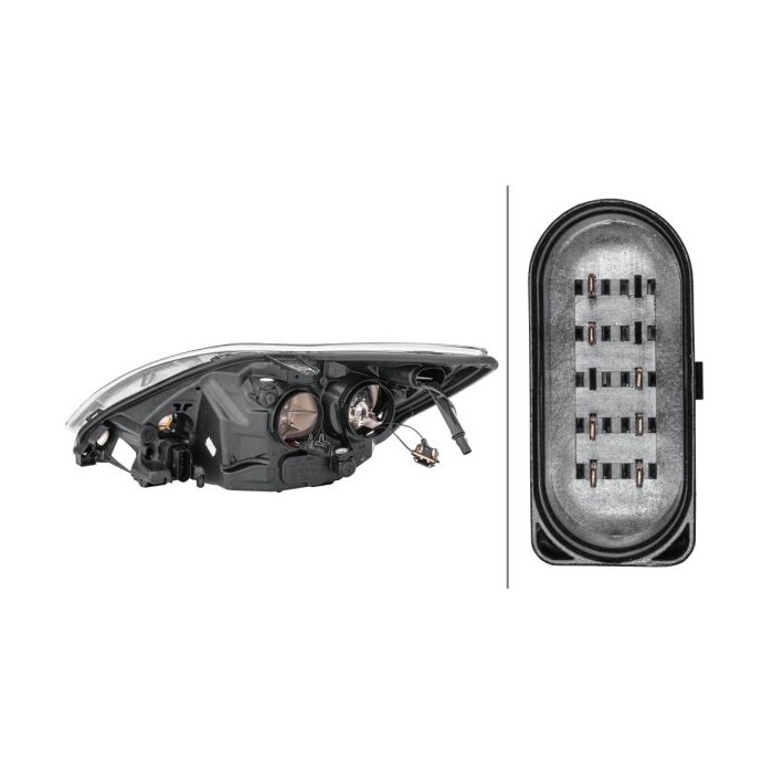 HELLA Hauptscheinwerfer 1EE354257-041