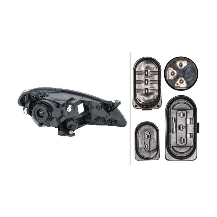 HELLA Hauptscheinwerfer 1EJ010671-011