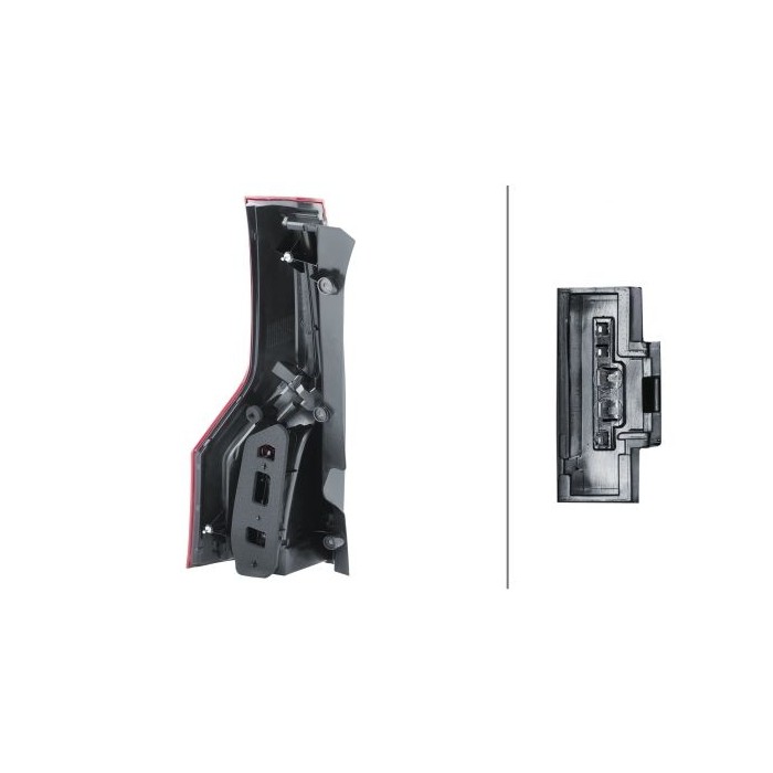 HELLA Heckleuchte 2SK009466-141