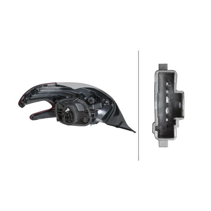 HELLA Heckleuchte 2SK354834-011