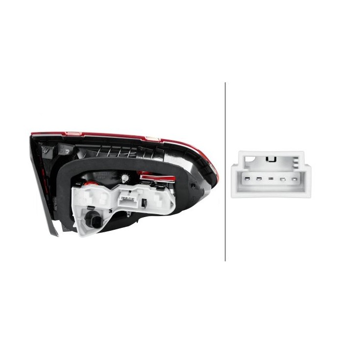 HELLA Heckleuchte 2TZ011978-121