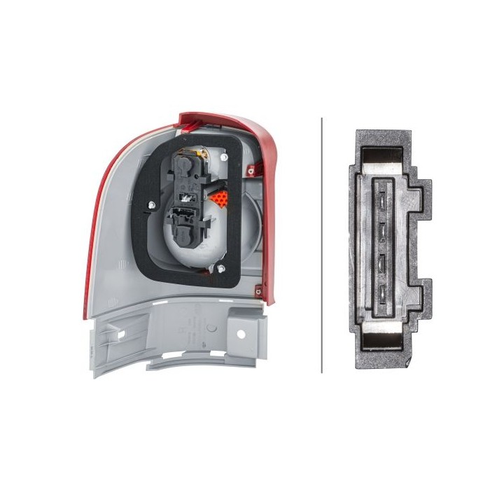 HELLA Heckleuchte 2VA964957-021