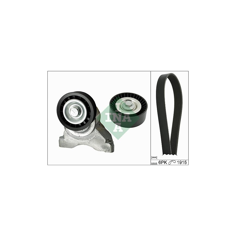 INA Keilrippenriemensatz 529000710