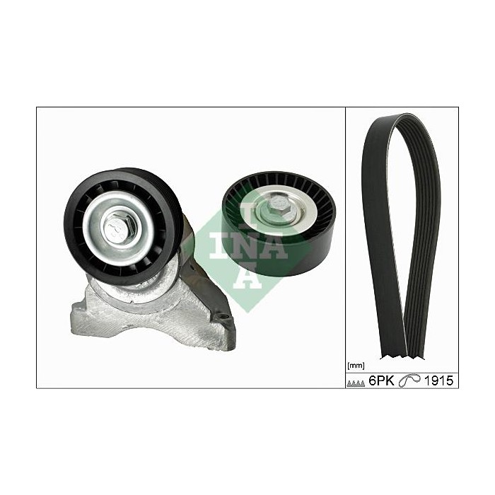 INA Keilrippenriemensatz 529000710