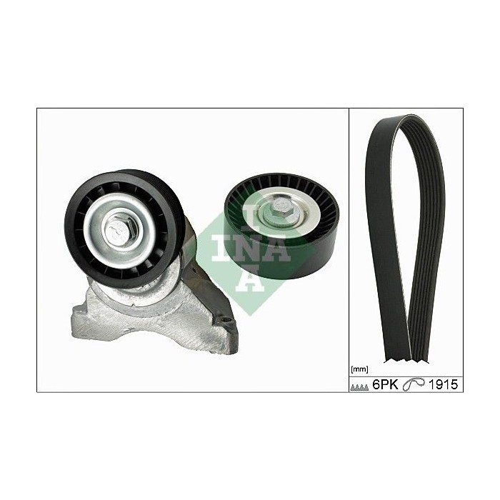 INA Keilrippenriemensatz 529000710
