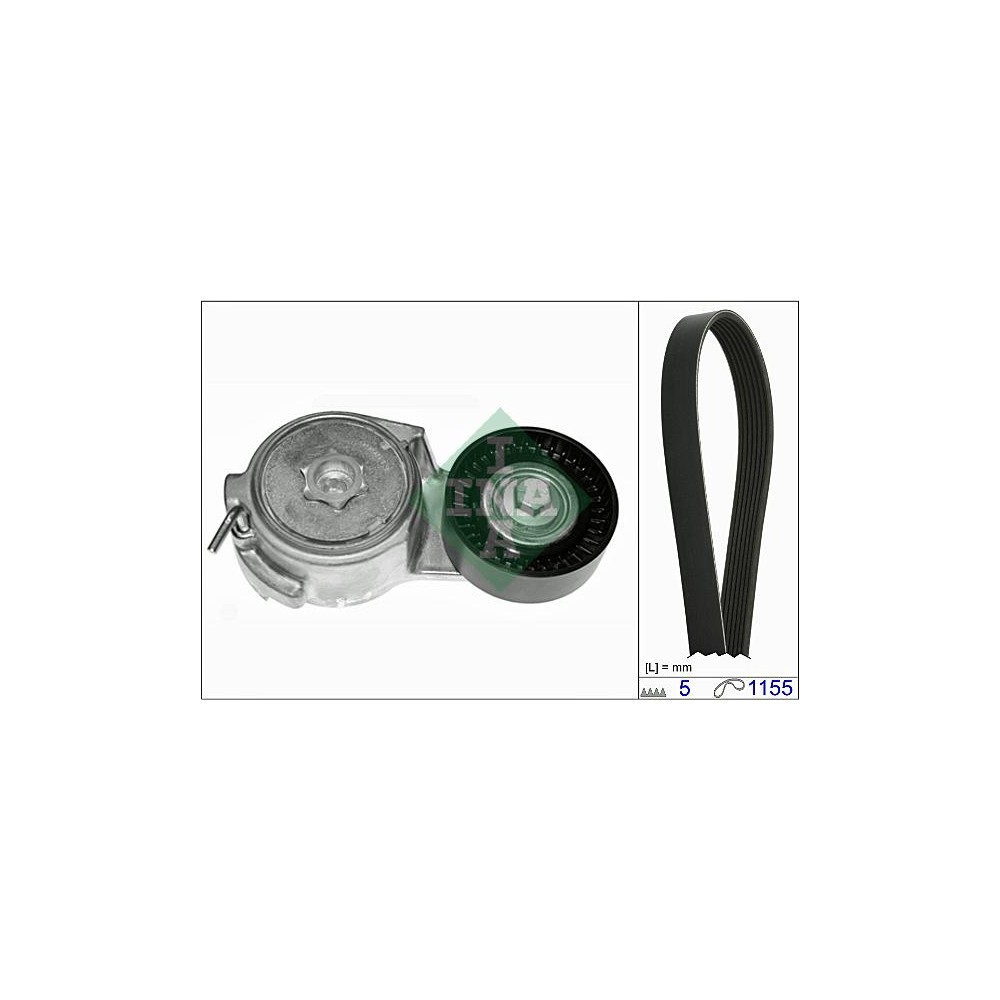 INA Keilrippenriemensatz 529001110