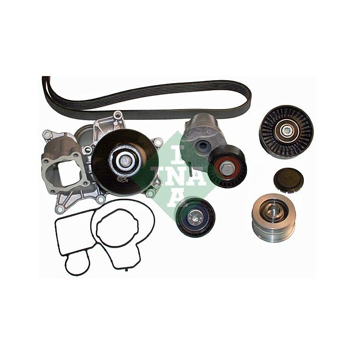 INA Wasserpumpe + Keilrippenriemensatz 529001430