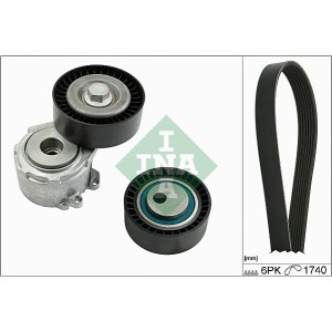 INA Keilrippenriemensatz 529001710