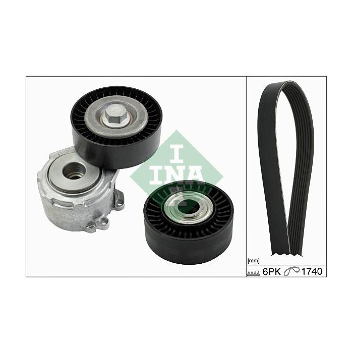 INA Keilrippenriemensatz 529001810
