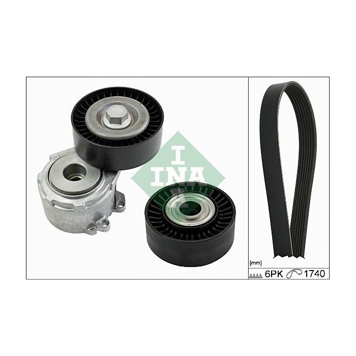 INA Keilrippenriemensatz 529001810