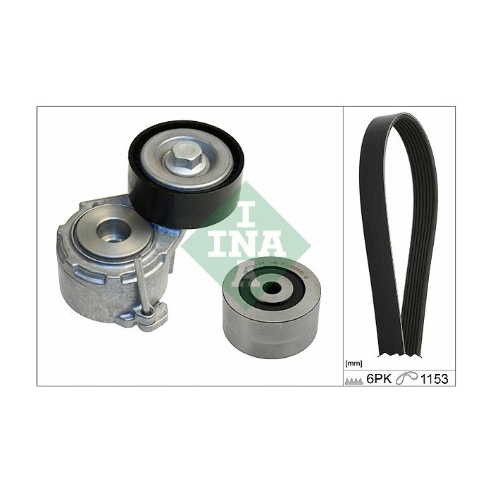 INA Keilrippenriemensatz 529001910