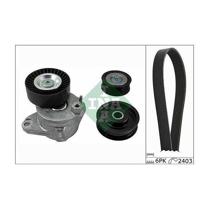 INA Keilrippenriemensatz 529003410