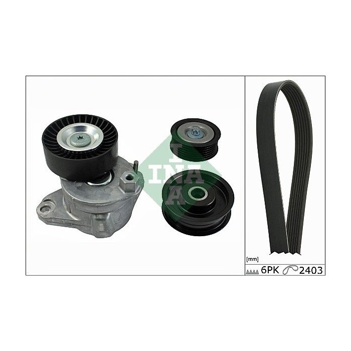 INA Keilrippenriemensatz 529003410