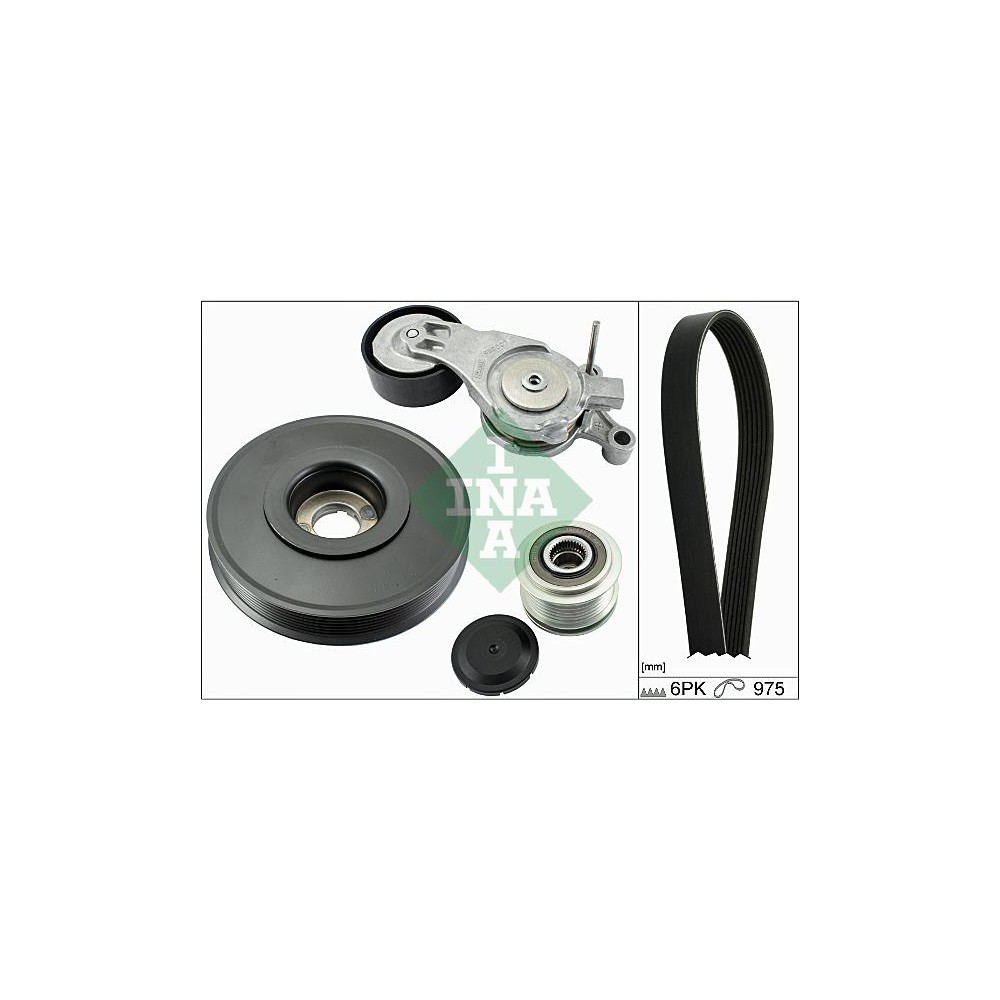 INA Keilrippenriemensatz 529003610