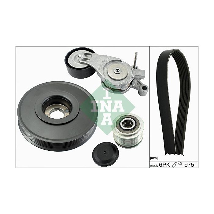 INA Keilrippenriemensatz 529003610