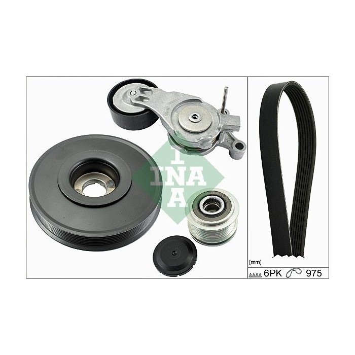 INA Keilrippenriemensatz 529003610