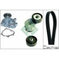 INA Wasserpumpe + Keilrippenriemensatz 529005630