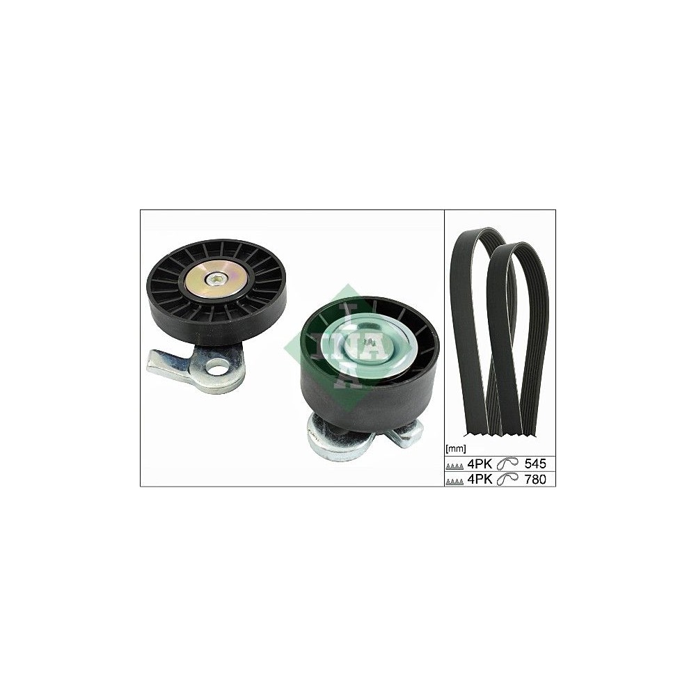 INA Keilrippenriemensatz 529006310