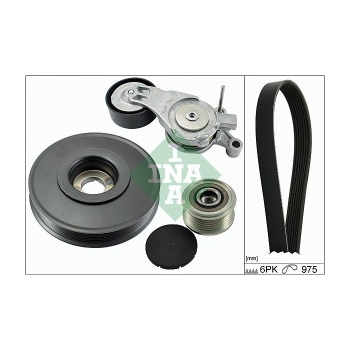 INA Keilrippenriemensatz 529006510