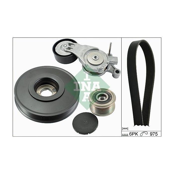 INA Keilrippenriemensatz 529006610