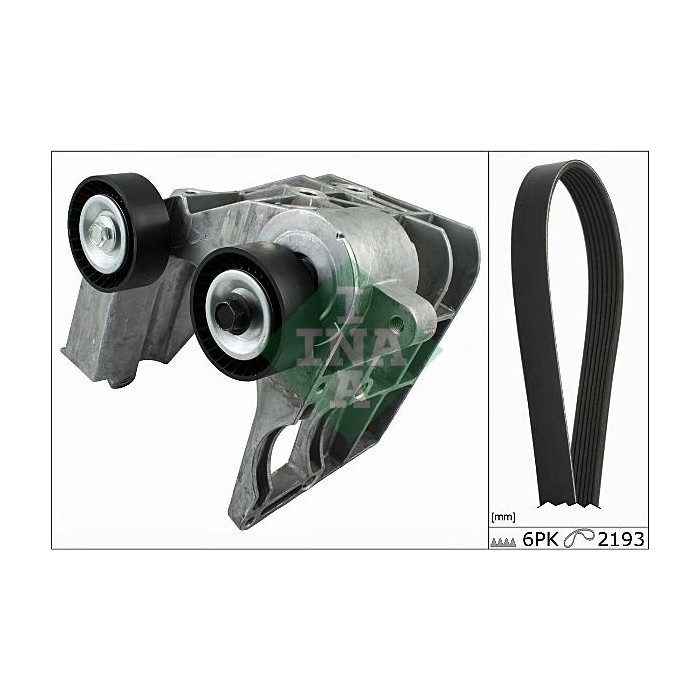 INA Keilrippenriemensatz 529006710