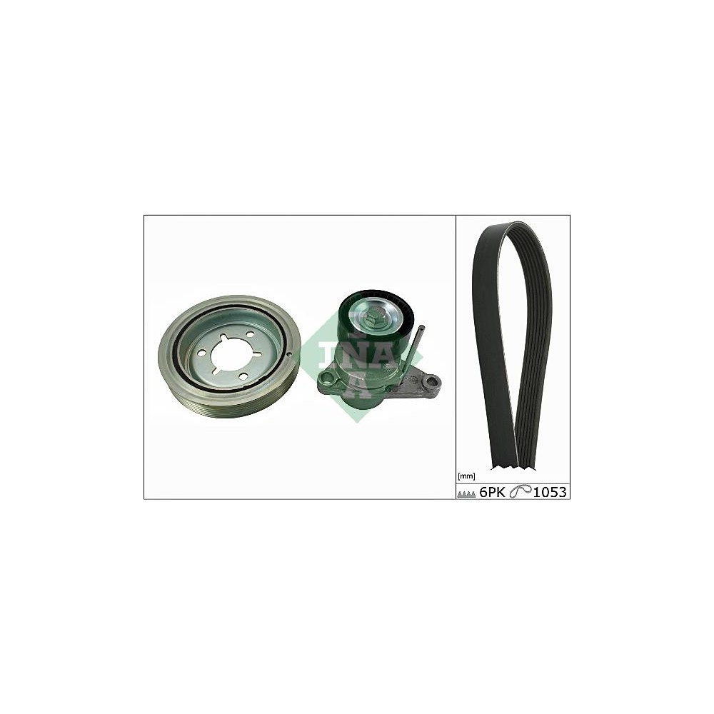 INA Keilrippenriemensatz 529007010