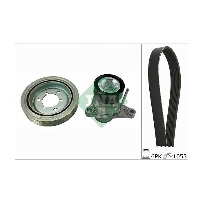 INA Keilrippenriemensatz 529007010