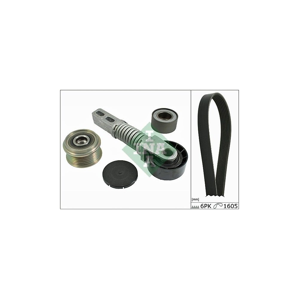 INA Keilrippenriemensatz 529007410