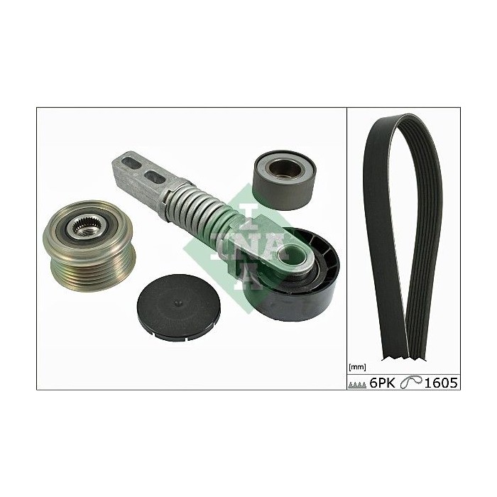 INA Keilrippenriemensatz 529007410