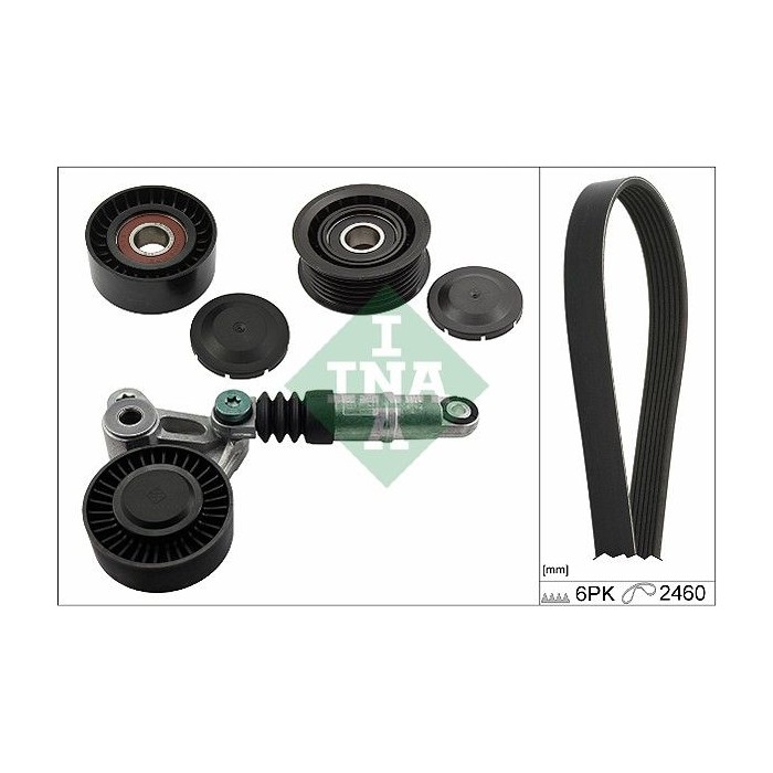 INA Keilrippenriemensatz 529007510