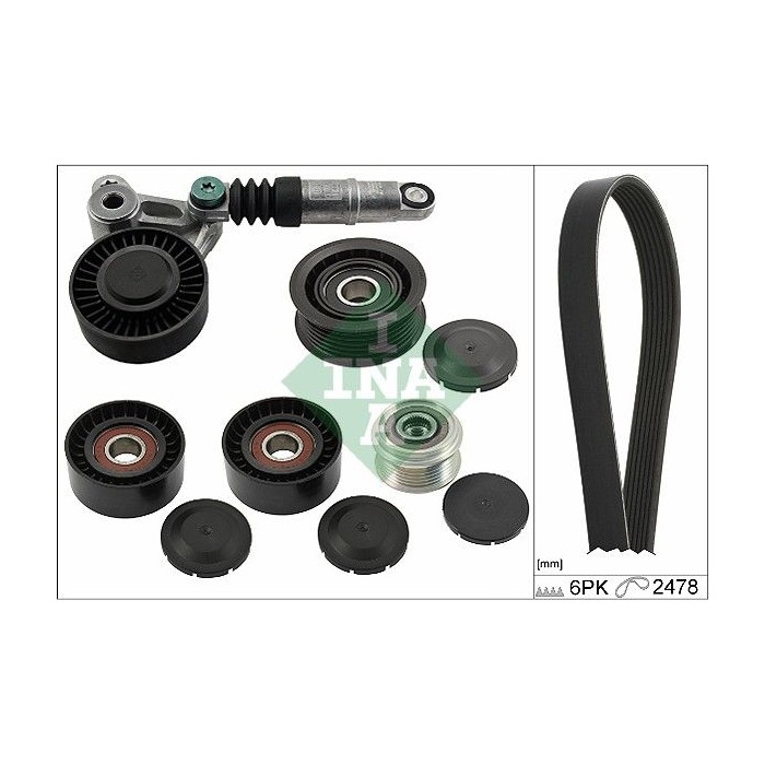 INA Keilrippenriemensatz 529008010