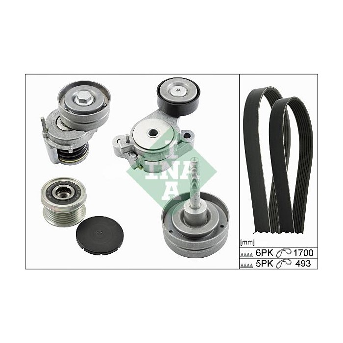 INA Keilrippenriemensatz 529008310