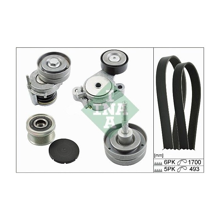 INA Keilrippenriemensatz 529008310