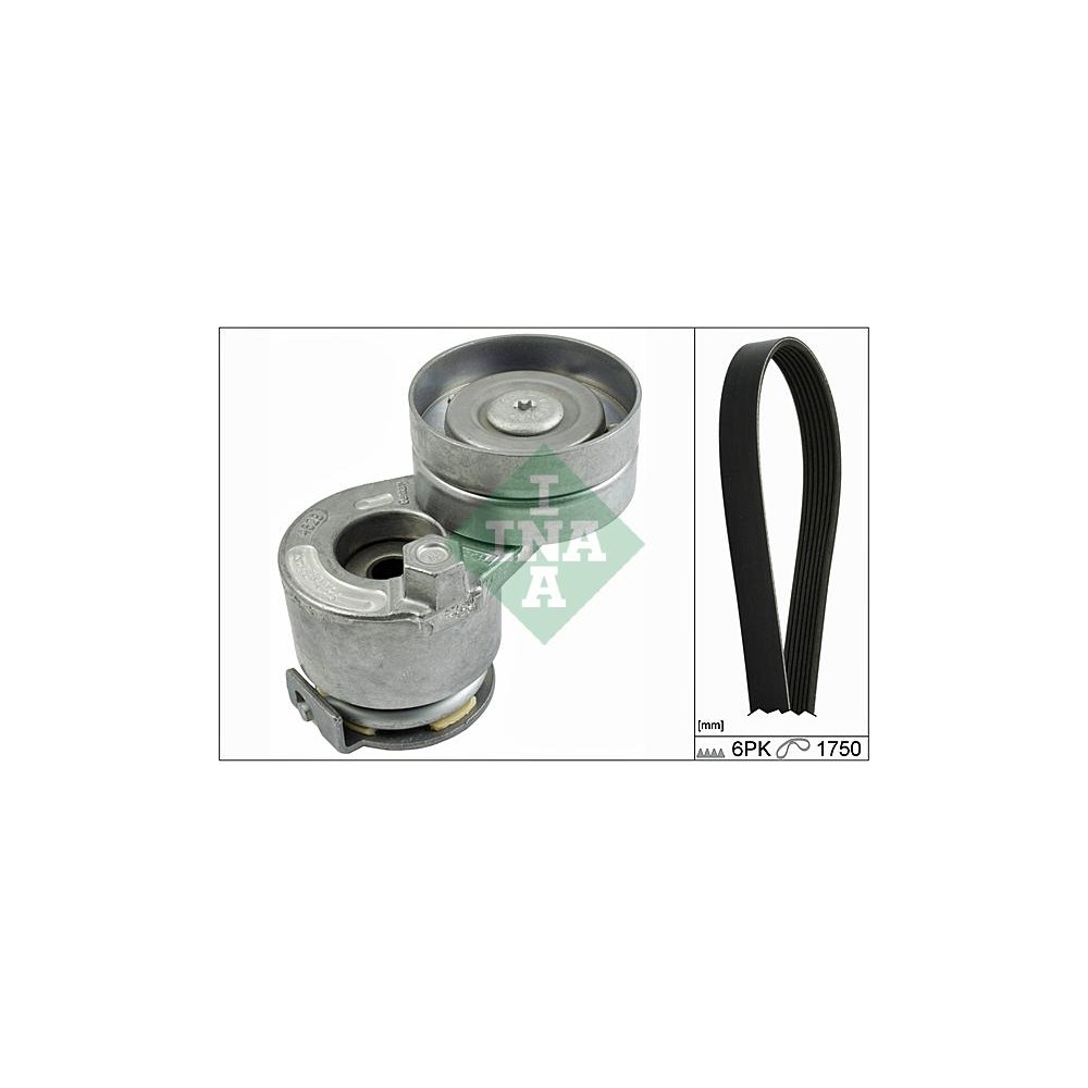 INA Keilrippenriemensatz 529008810