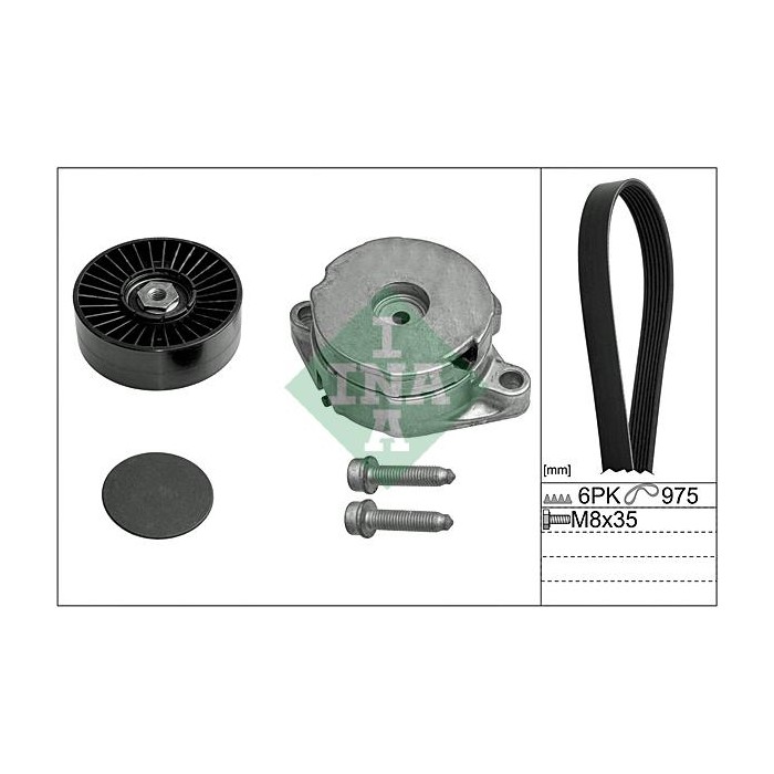 INA Keilrippenriemensatz 529008910