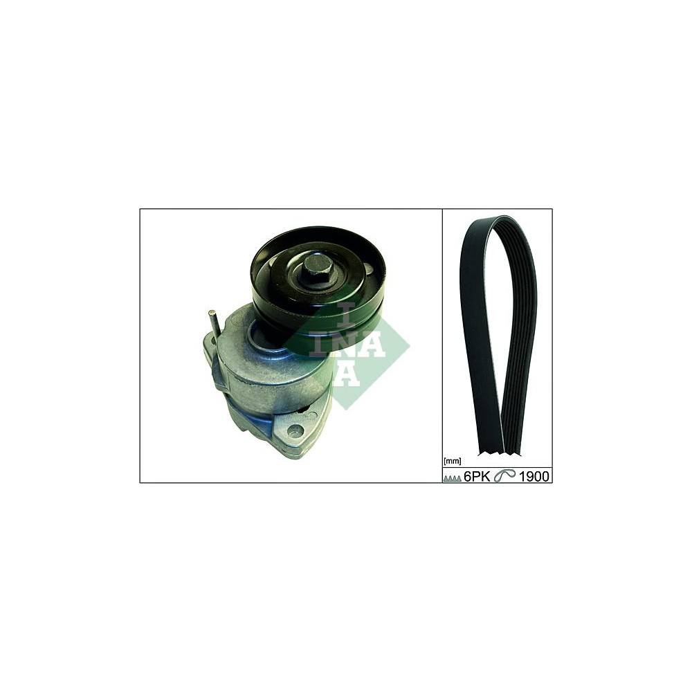 INA Keilrippenriemensatz 529009110