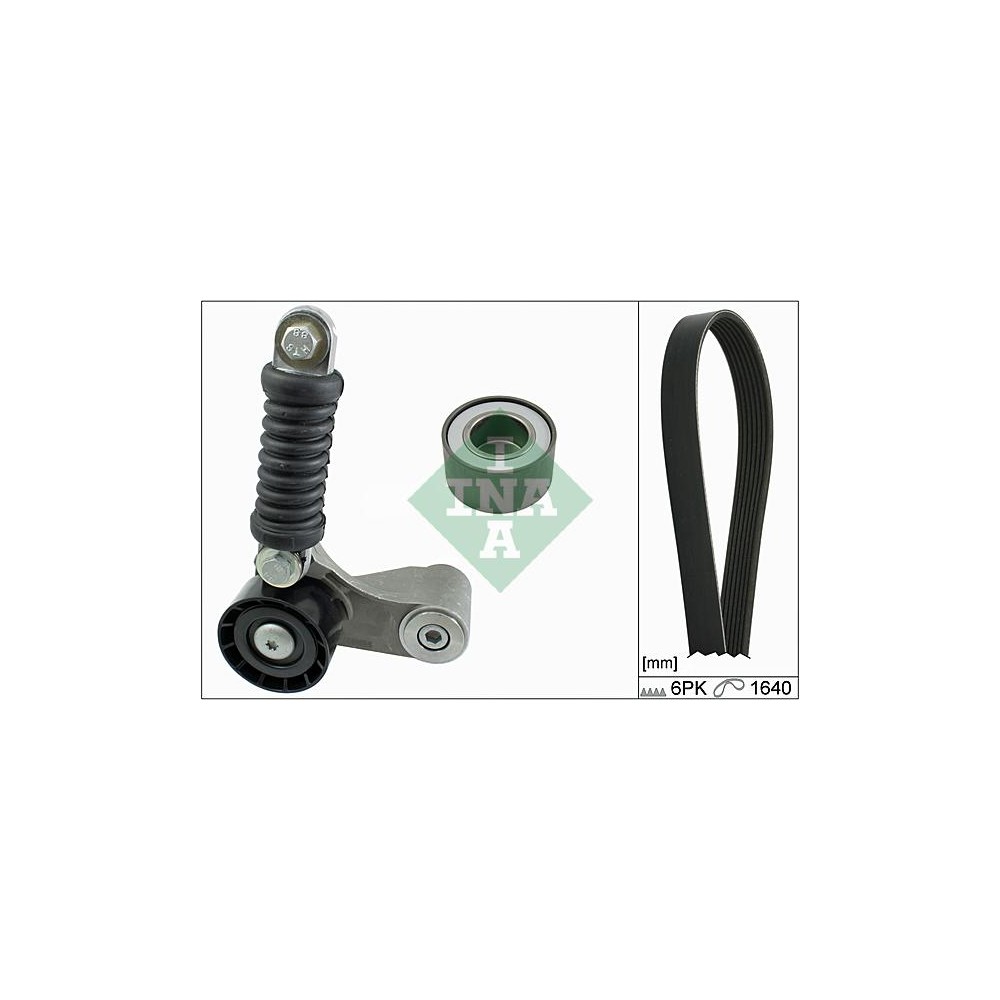 INA Keilrippenriemensatz 529009310