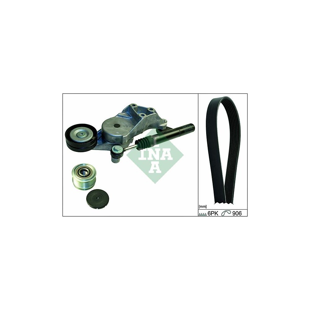 INA Keilrippenriemensatz 529009410