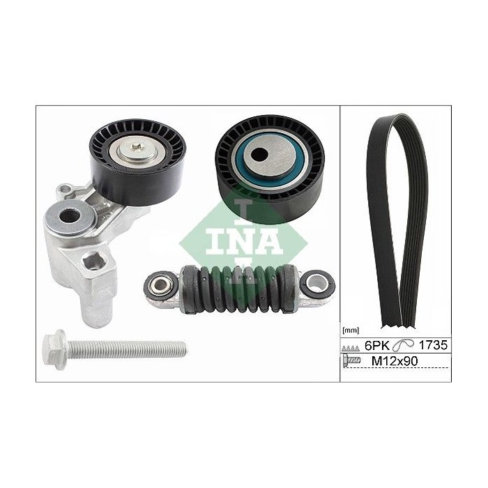 INA Keilrippenriemensatz 529009710