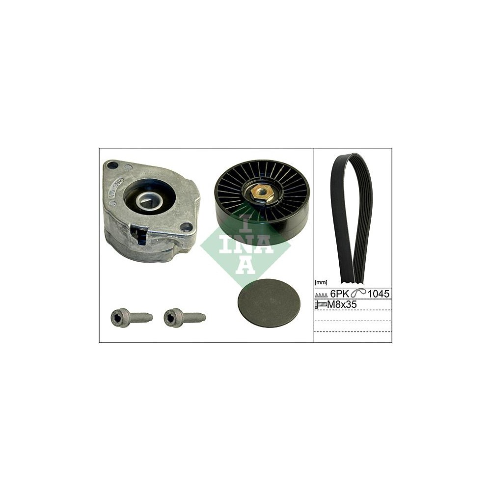 INA Keilrippenriemensatz 529010210