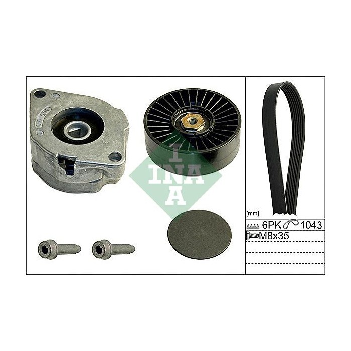 INA Keilrippenriemensatz 529010210