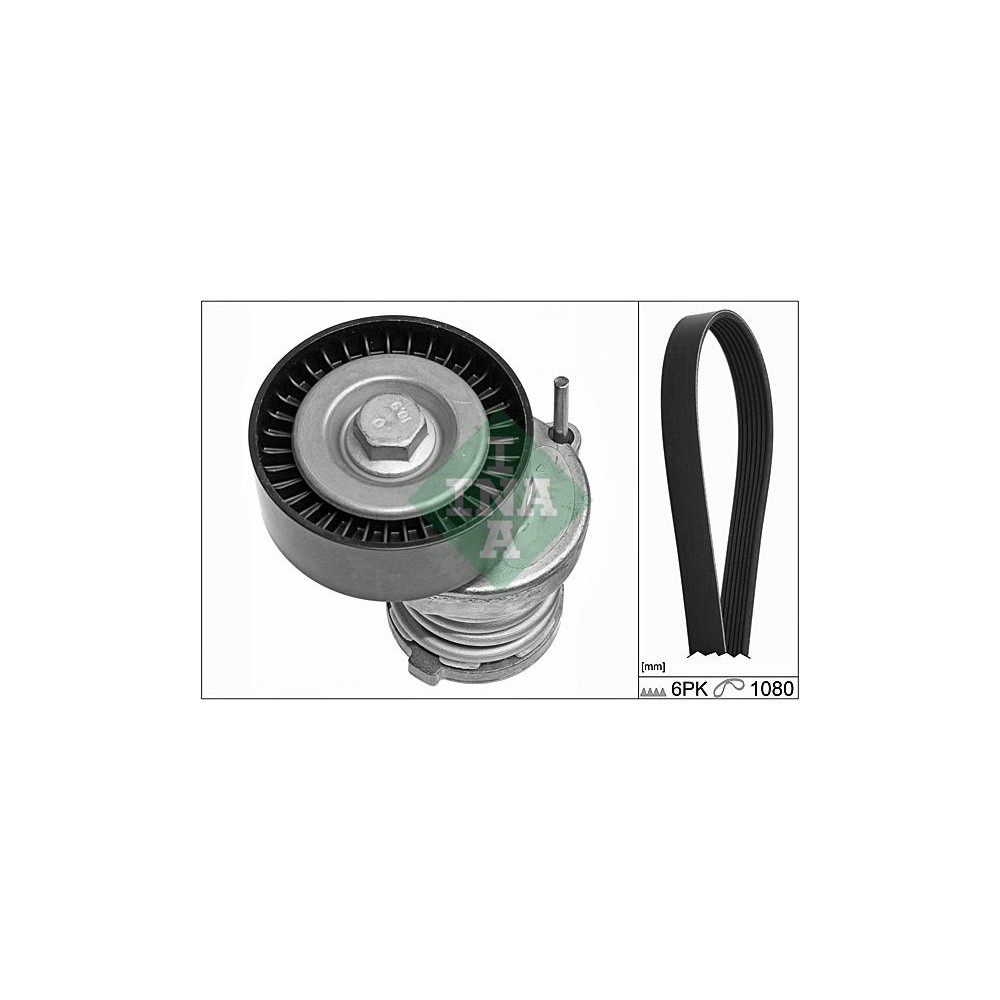 INA Keilrippenriemensatz 529010310