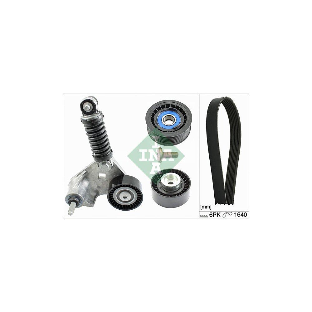 INA Keilrippenriemensatz 529010410