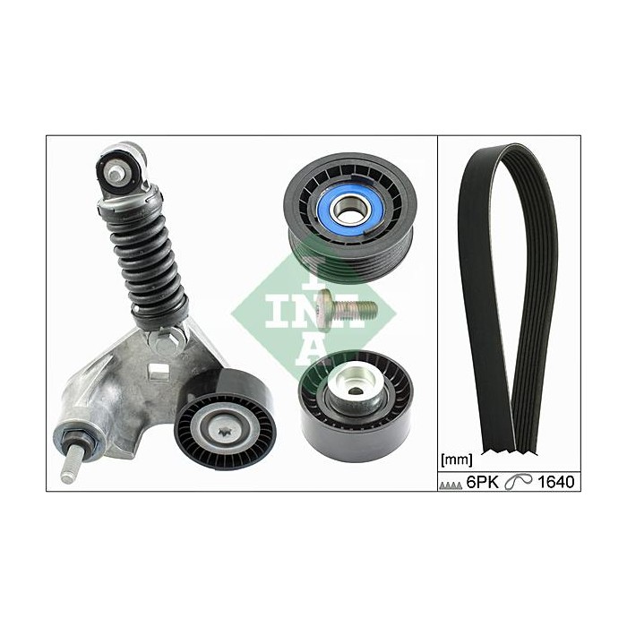 INA Keilrippenriemensatz 529010410