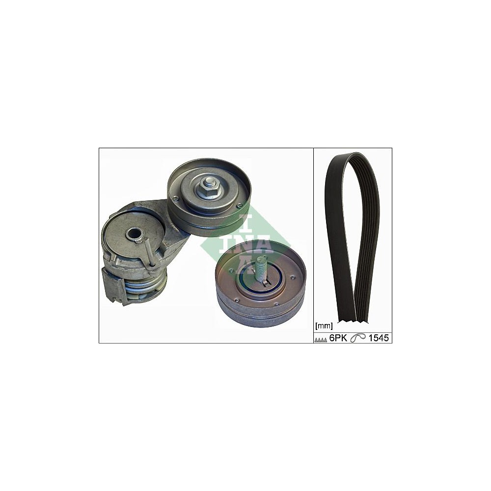 INA Keilrippenriemensatz 529010810