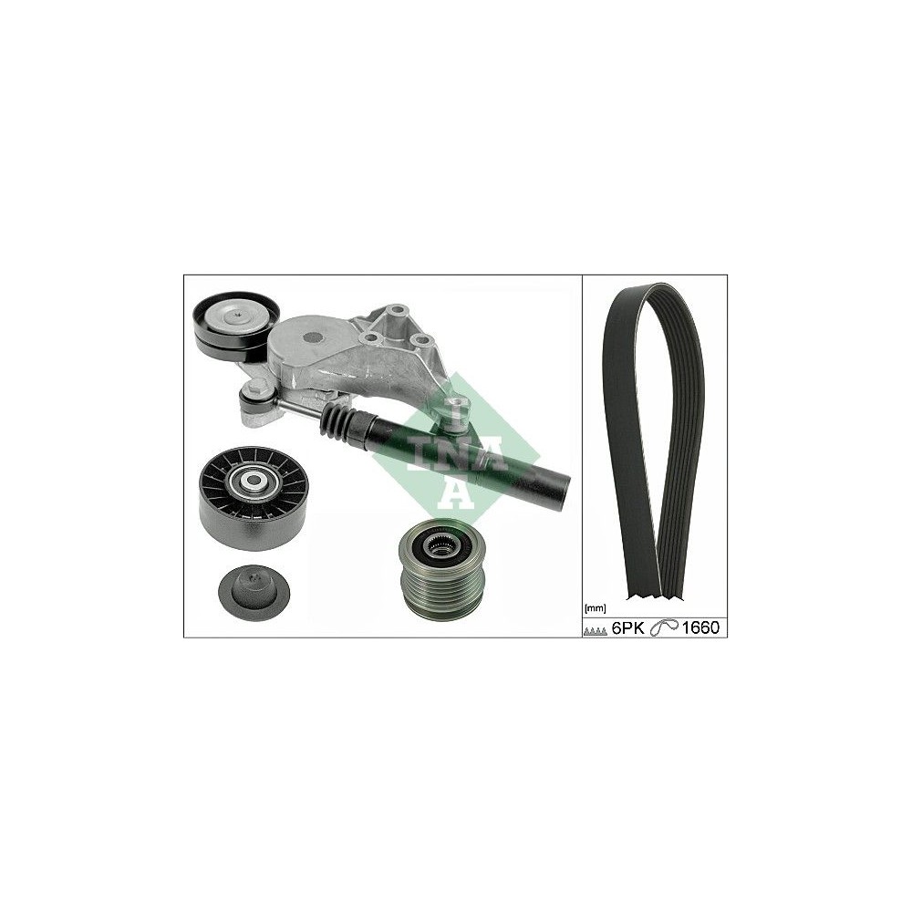 INA Keilrippenriemensatz 529011310