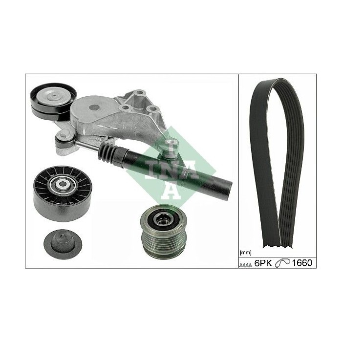 INA Keilrippenriemensatz 529011310