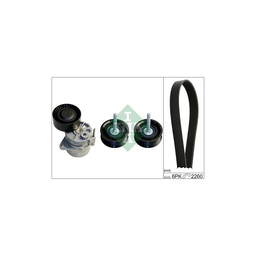 INA Keilrippenriemensatz 529011510